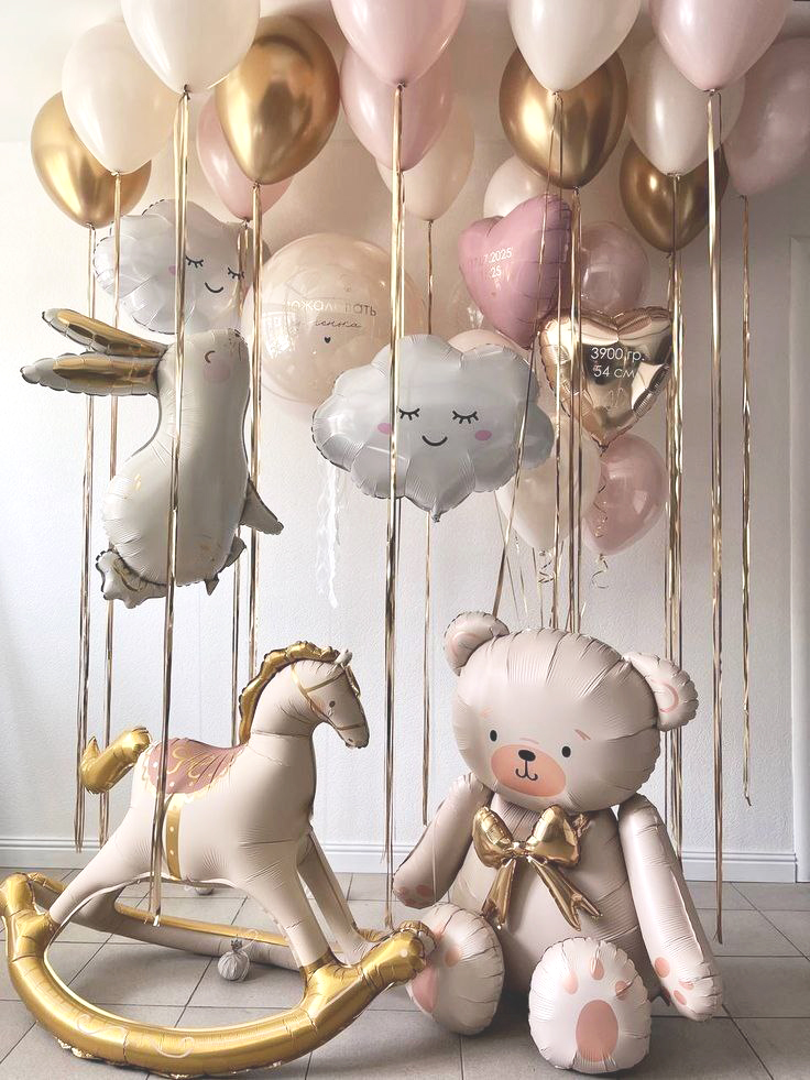 Готовое оформление  "Мишка малышка"